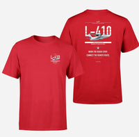Thumbnail for LET L-410 UVP-E20 design on red t shirt