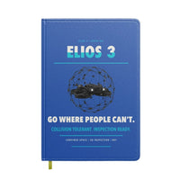 Thumbnail for Flyability Elios 3 design on blue notebook