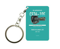 Thumbnail for CF34-10E Key Chain design on turquoise key chain