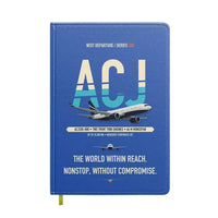 Thumbnail for Airbus ACJ330neo / exact ACJ330-800 design on blue notebook