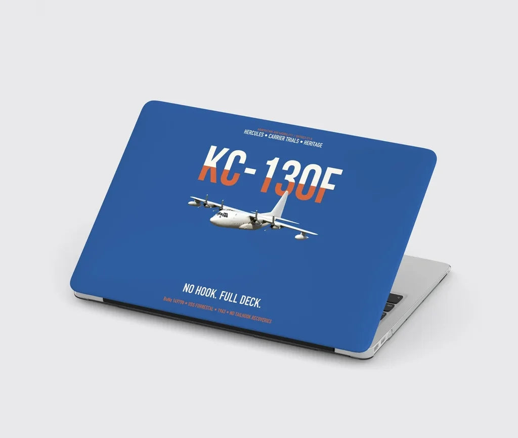 KC-130F BuNo 149798 design on blue MacBook case