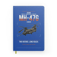 Thumbnail for Boeing MH-47G Chinook design on blue notebook