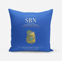 Thumbnail for South Bend International Airport SBN - Blue