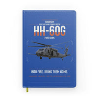 Thumbnail for Sikorsky HH-60G Pave Hawk design on blue notebook