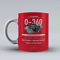 Thumbnail for Mug design on red o 360