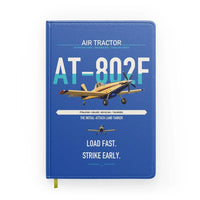 Thumbnail for Air Tractor AT-802F design on blue notebook