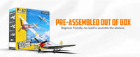 Thumbnail for P47 Thunderbolt 400mm 4CH RC Plane RTF (2.4G, 6-Axis, 1-Key Aerobatic) 761-16 - view 17