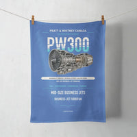 Thumbnail for PW300 design on blue towel