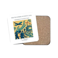 Thumbnail for The Weather Station Call - Designed Coasters design on white 1-piece
