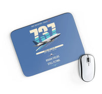 Thumbnail for Boeing 737-200 design on blue rectangle mouse pad