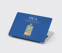 Thumbnail for Thomas Sankara International Airport (OUA) design on blue MacBook case