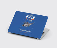Thumbnail for Sikorsky S-61N design on blue MacBook case
