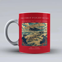 Thumbnail for VINTAGE G4000 - The First Flight Dunes - Ceramic Mug design on red