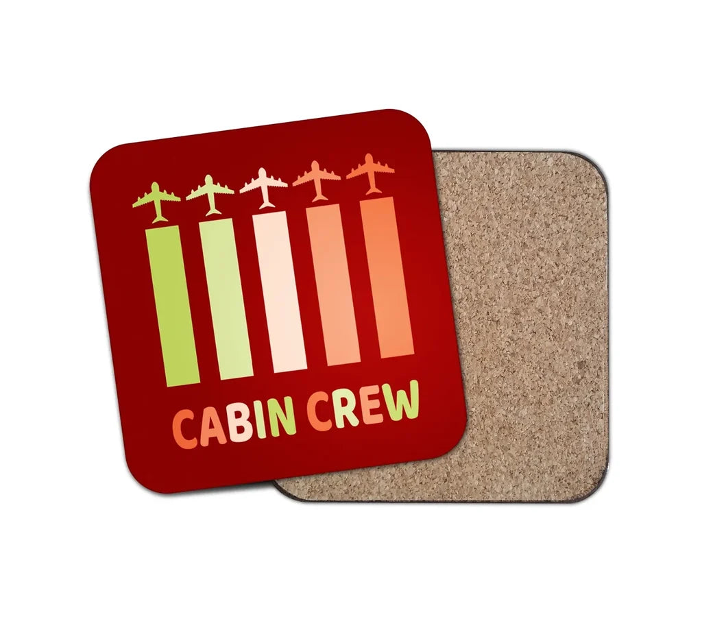 Colourful Cabin Crew Coaster - view 15
