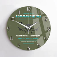 Thumbnail for Draganfly Commander 3XL design on green army no frame wall clock