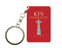 Thumbnail for Ketchikan International Airport (KTN) design on red key chain