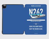 Thumbnail for Nord 262A design on blue ipad tablet case