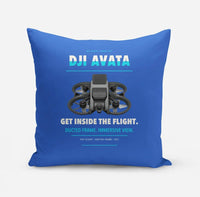 Thumbnail for DJI Avata design on blue pillow