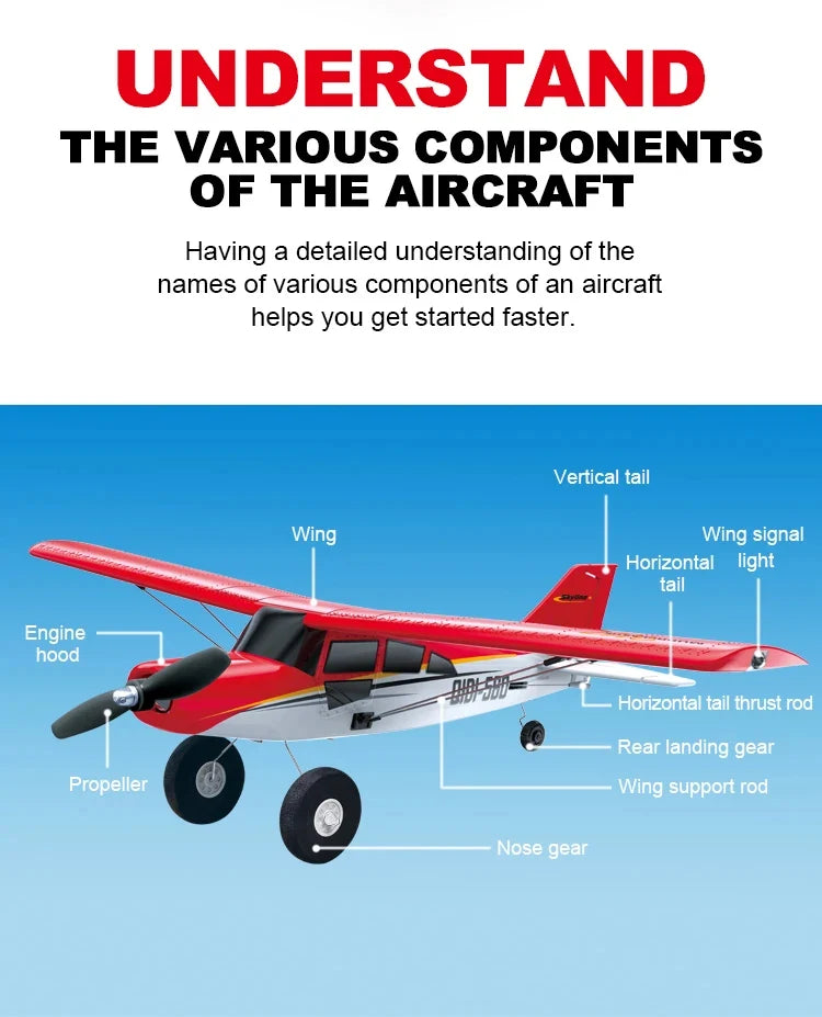 Qidi560 Moore M7 Off-road RC Plane 4CH Brushless Remote Control - view 17