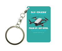Thumbnail for DJI Spark Key Chain design on turquoise key chain