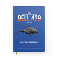 Thumbnail for Bell 429 design on blue notebook
