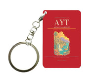 Thumbnail for Antalya Airport (AYT) design on red key chain