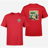 Thumbnail for VINTAGE G4287 - The Powder Morning Lift - Double-Side T-Shirt design on red double side t shirt