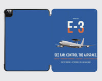 Thumbnail for E-3 Sentry AWACS design on blue ipad tablet case