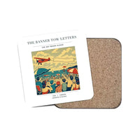 Thumbnail for The Banner Tow Letters - Designed Coasters design on white 1-piece