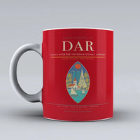 Thumbnail for Nyerere International Airport DAR Mug design on red julius