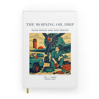 Thumbnail for VINTAGE G4266 - The Morning Oil Drip - Designed Notebooks design on white