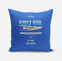 Thumbnail for Tecnam P2012 STOL design on blue pillow