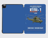 Thumbnail for Korea Aerospace Industries KUH-1 Surion design on blue ipad tablet case