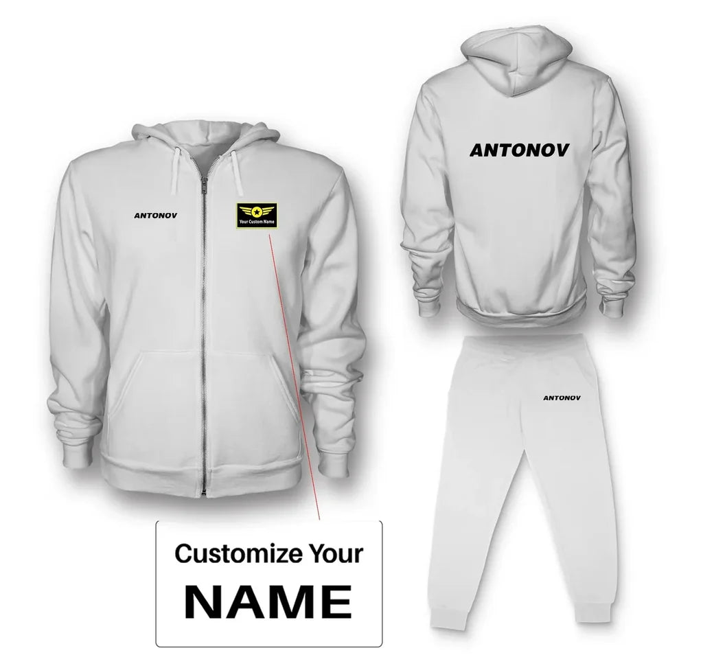 Customisable Antonov & Text Hoodie - view 15