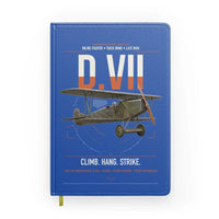 Thumbnail for Fokker D.VII design on blue notebook