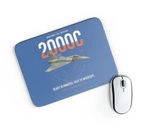 Thumbnail for Dassault Mirage 2000C RDI design on blue rectangle mouse pad