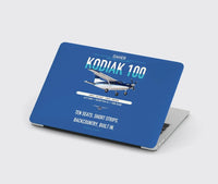 Thumbnail for Daher Kodiak 100 Series III design on blue MacBook case