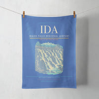 Thumbnail for Idaho Falls Regional Airport (IDA) design on blue towel