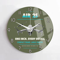 Thumbnail for DJI Air 2S design on green army no frame wall clock