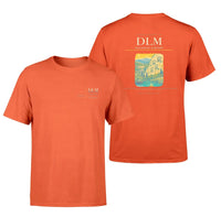 Thumbnail for Dalaman Airport (DLM) design printed on orange double-side t-shirt
