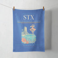Thumbnail for Henry E. Rohlsen Airport (STX) design on blue towel