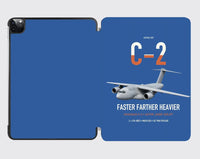 Thumbnail for Kawasaki C-2 design on blue ipad tablet case