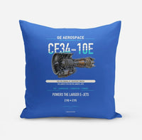 Thumbnail for CF34-10E design on blue pillow