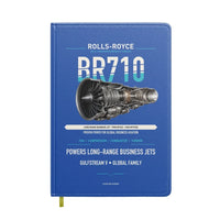 Thumbnail for BR710 design on blue notebook