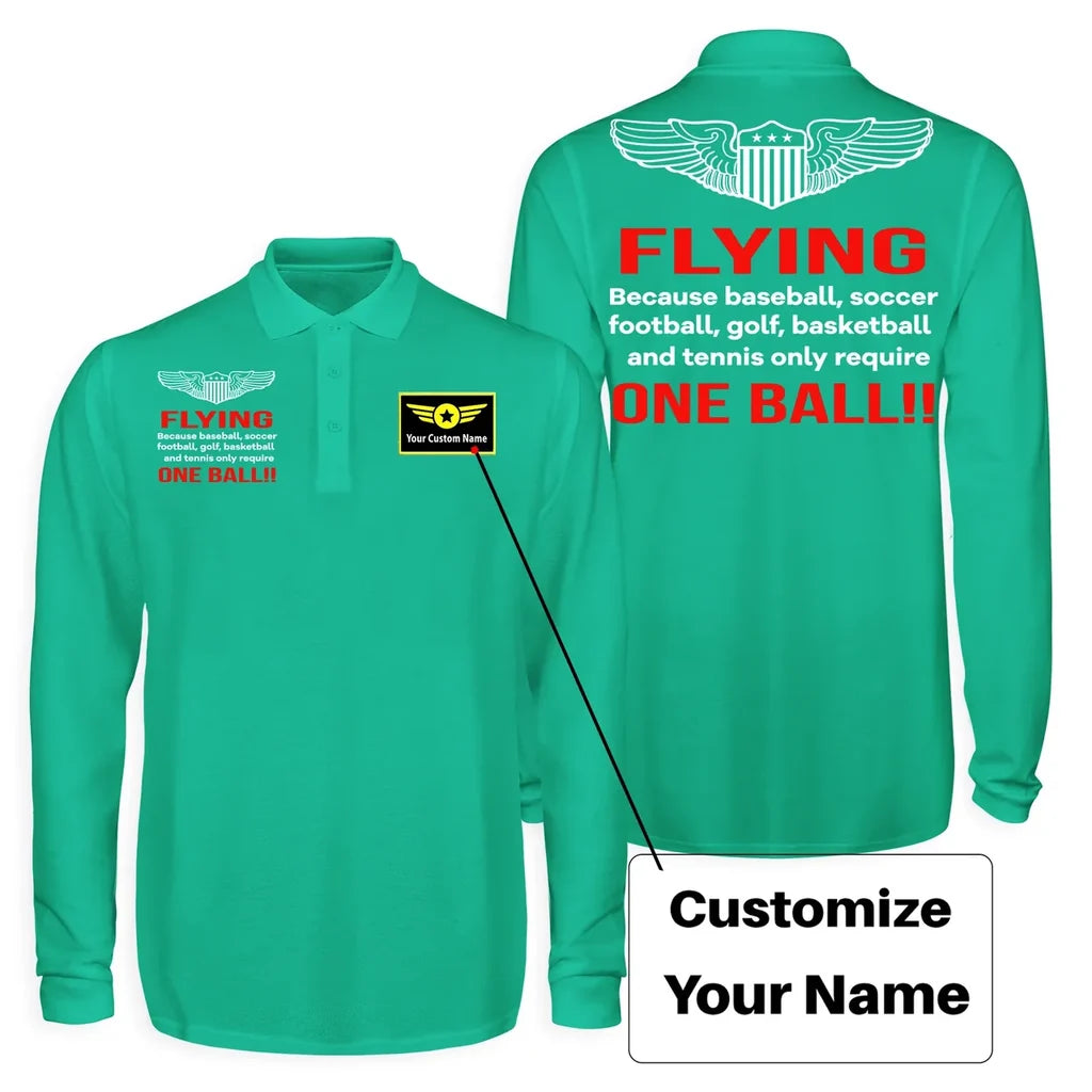 Customisable Flying One Ball T-Shirt - view 15