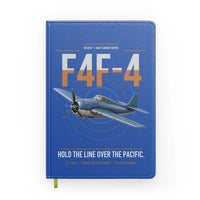 Thumbnail for F4F-4 Wildcat design on blue notebook