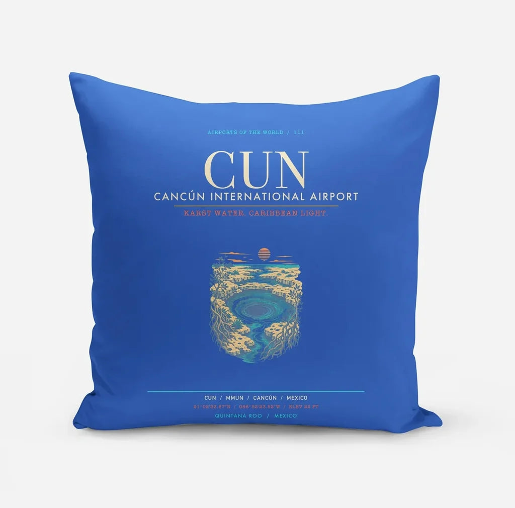 Cancun International Airport CUN - Blue