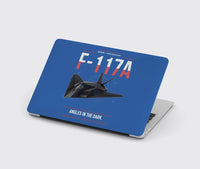 Thumbnail for F-117A Nighthawk design on blue MacBook case