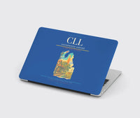 Thumbnail for Easterwood Airport (CLL) design on blue MacBook case