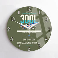 Thumbnail for Extra 300L design on green army no frame wall clock